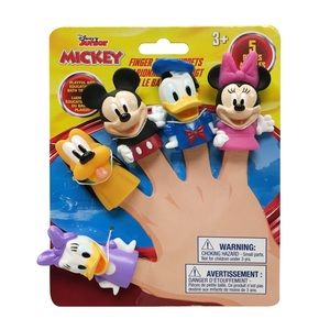 Disney Mickey Mouse & Friends Bath Finger Puppets
